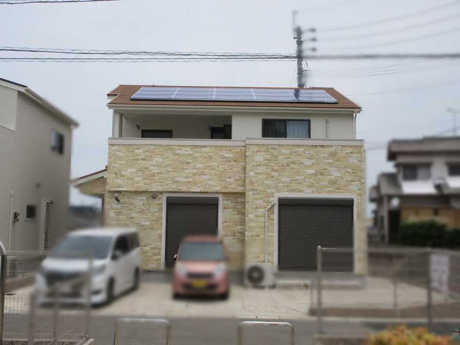 福岡県福岡市S様邸にて、太陽光発電システムを設置しました！