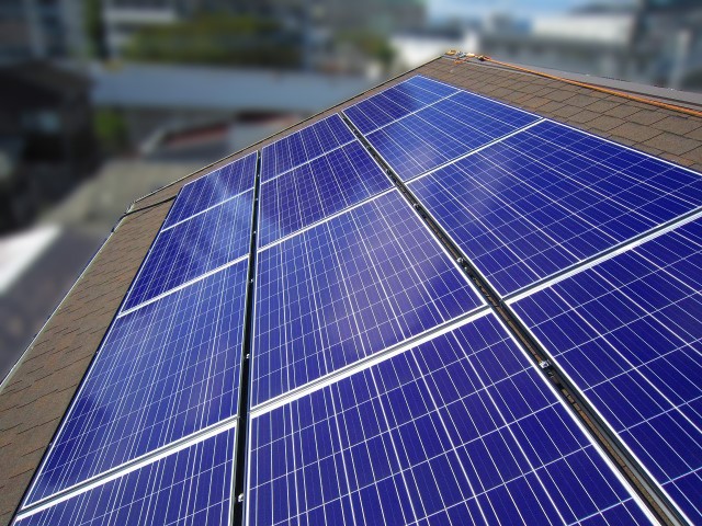 福岡県のN様邸にて、太陽光発電システムを設置しました≪施工後≫
