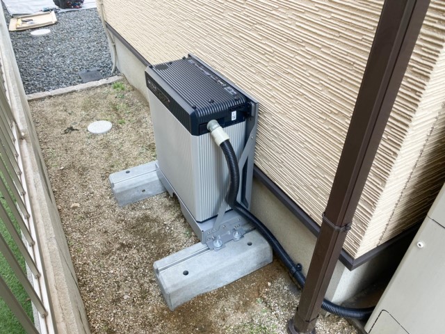 岡山県M様邸にて、蓄電システムを設置しました≪蓄電池≫