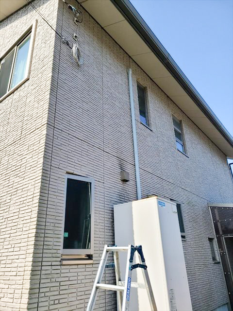 島根県のA様邸にて、蓄電システムを設置しました≪施工前≫パワコン