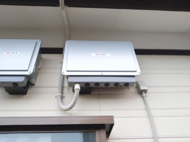 宮崎県宮崎市のH様邸にて、蓄電システムを設置しました≪パワコン≫