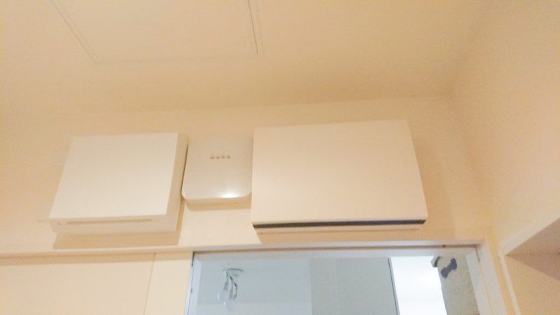 宮崎県のF様邸にて、蓄電システムを設置しました！≪分電盤≫