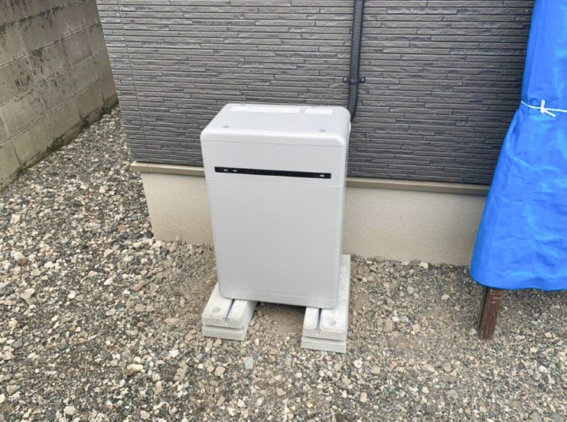 山口県のK様邸にて、蓄電システムを設置しました！