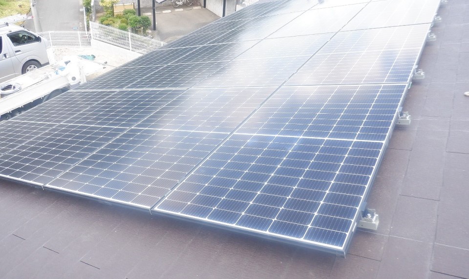 佐賀県のY様邸にて、太陽光システムと蓄電池システムを設置いたしまし
